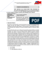 TDR PARA REALIZAR EL SANEAMIENTO FISICO LEGAL DE 03 IIEE DE LA UGEL YAULI LA OROYA .pdf