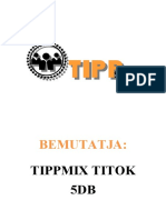 Tippmix Titok 5db Pénzthozó Stratégia Könyv