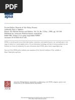 Toward Better Theories of The Policy Process 1991 PDF