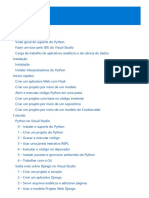VS Code | PDF | Python (linguagem de programação) | Microsoft Windows