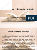 Dimensiunea Religioasa A Existentei - 4