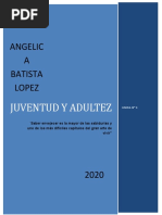 Unidad Iv - Juventud y Adultez - Angelica Batista