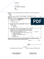 Surat Permohonan Mengikuti Proposal - Tugas Akhir