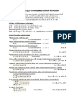 Az Oszthatosag Tulajdonsagai PDF