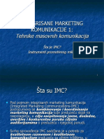 Integrisane Marketing Komunikacije 1