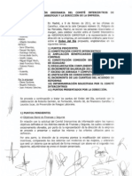 Acta Comite Intercentros Con La Empresa Sin CC - OO. y UGT