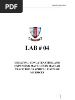 LAB 4 Matlab