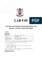 LAB 5 Matlab PDF