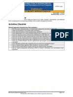 EPLC Security Approach Checklist PDF