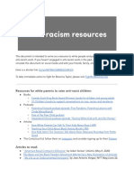 Anti-Racism Resources For White People