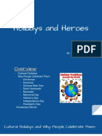 Holidays and Heroes Presentation