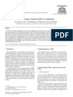 Hydroforming of Typical Hollow Components: S.J. Yuan, G. Liu, X.R. Huang, X.S. Wang, W.C. Xie, Z.R. Wang