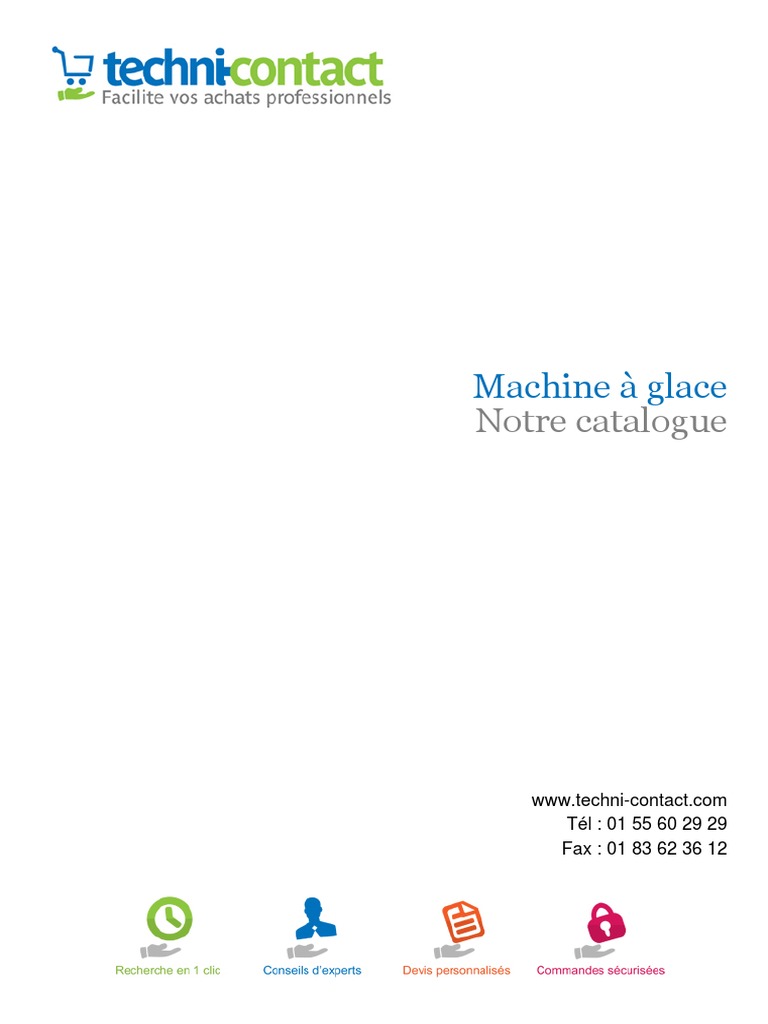 Machine à glace de comptoir : Devis sur Techni-Contact - Machine