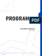 Soundbank Manual: Software Version 1.0