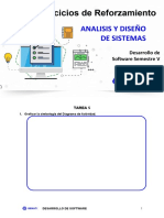 Analisis Y Diseño de Sistemas: Desarrollo de Software Semestre V