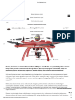 Fire Fighting Drones