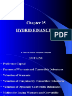 Hybrid Financing: Centre For Financial Management, Bangalore