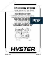 Perkins Diesel Engines: 1004-42 (AR), 1006-60 (YG), 1006-60T (YH)