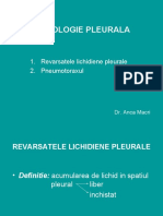Patologie Pleurala