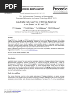 Landslide Risk Analysis of Miyun Reservoir Area Based On RS and GIS