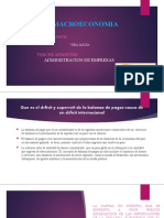 Macroeconomia El Deficit y Superavit