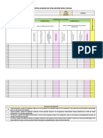 Registro Auxiiar de Evaluación - Matemática