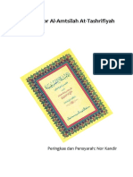 Mukhtashor Amtsilah Tashrifiyah PDF