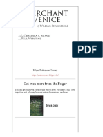 The Merchant of Venice - PDF - FolgerShakespeare