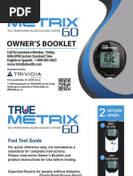 TRUE METRIX GO Owners Booklet RF4TVH03r54 PDF