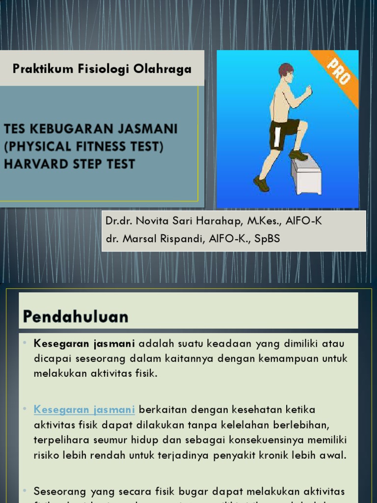 Panduan Lengkap Harvard Step Test | PDF