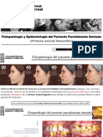 TEORIA 1 Fisiopatología y Epidemiologia Del Paciente Parcialmente Dentado