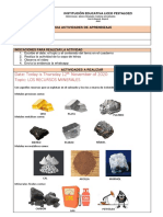 Sociales 3° Clase 6-Recursos Minerales