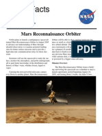 NASA Facts Mars Reconnaissance Orbiter