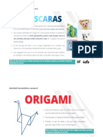 Actividades  Socioartísticos 1 y 2