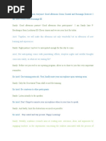 Script During The Culminating Program - Teacher Cel | PDF | Leisure