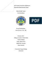 Proposal Program Kreativitas Mahasiswa Kel 2 KWU