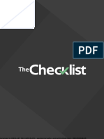 The Checklist - Execucao de Tarefas PDF