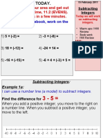 Integers Day 3