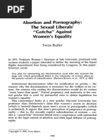 BUTLER, Twiss - Abortion and Pornography