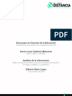 Mapa Conceptual - El Proceso de Análisis Del Estudio A Investigar - Calderón - Karen