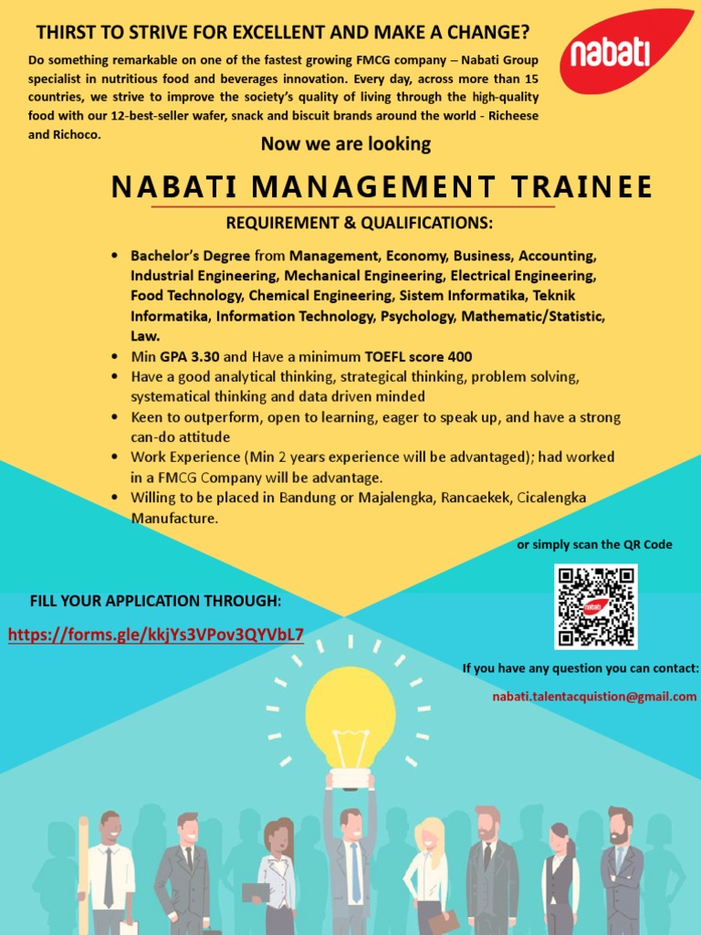 Nabati Management Trainee Job Opening | PDF | Career & Growth | Business