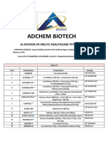 Adchem - Biotech PCD Product Sheet