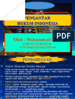 Pengantar Hukum Indonesia (Phi) - 1