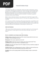SAA Script for Toastmasters Meeting | PDF | Career & Growth | Language ...