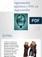 Programación Neurolingüística y PNL en La Negociación: Miguel Muelle García Técnicas de Venta