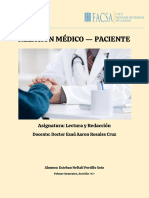 Relación Médico-Paciente - Esteban Neftalí Portillo Soto 1C PDF