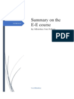 E-E Course Summary