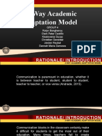 2-Way Academic Adaptation Model