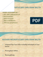 ASUHAN NEONATUS, BAYI DAN ANAK BALITA II