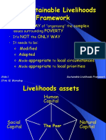 The Sustainable Livelihoods Framework